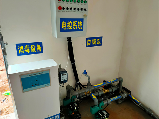 湖北恩施污水处理设备间展示